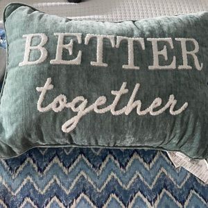 Never used decor pillow